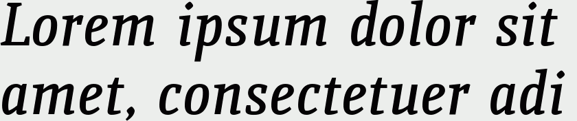 Quiroga Serif DemiBold Italic