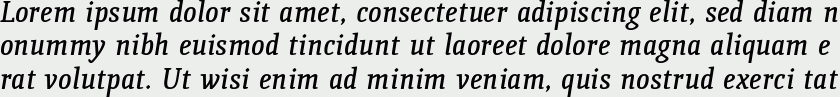 Quiroga Serif DemiBold Italic