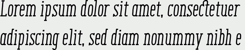 ENYO Slab Medium Italic