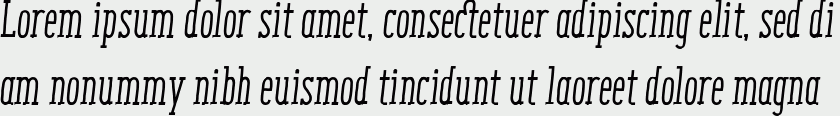 ENYO Slab Medium Italic