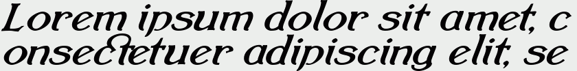 Wellingborough Italic