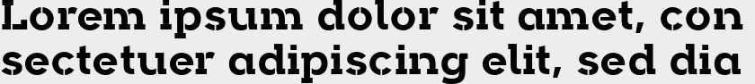 Arkibal Serif Stencil Bold