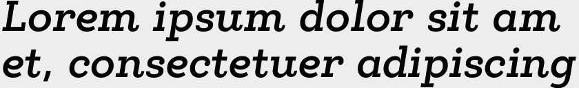 Egalite Demi Bold Italic