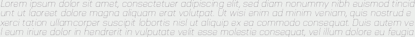 Nuber UltraLight Italic