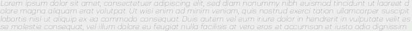 Nuber UltraLight Italic