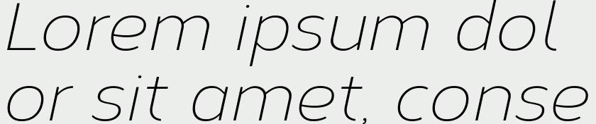 Corbert Light Italic