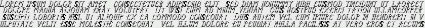 Senandung Malam Italic Bold 3D