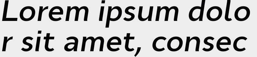 Cyntho Pro SemiBold Italic