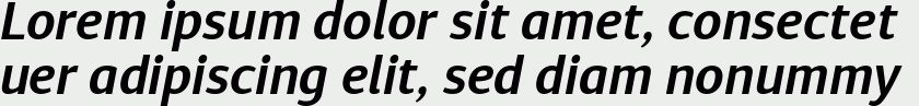 Diaria Sans Pro SemiBold Italic
