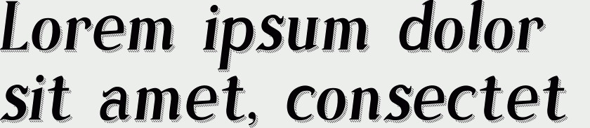 Sonten Shadow-Italic