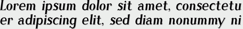 Sonten Shadow-Italic