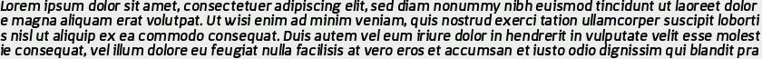 Korpo Sans bold italic