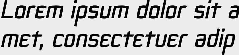 Quam bold italic