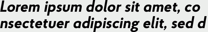 Proba Pro Bold Italic