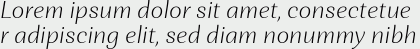 Orchidea Pro ExtraLight Italic