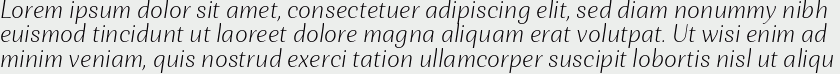 Orchidea Pro ExtraLight Italic