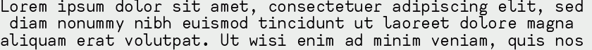 Ahamono Monospaced