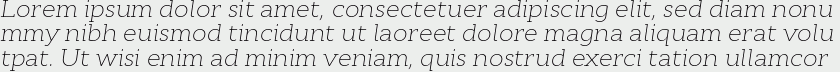 Cyntho Slab Pro ExtraLight Italic