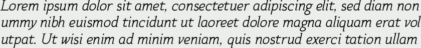 Xcetera italic