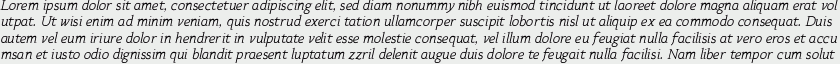 Xcetera italic