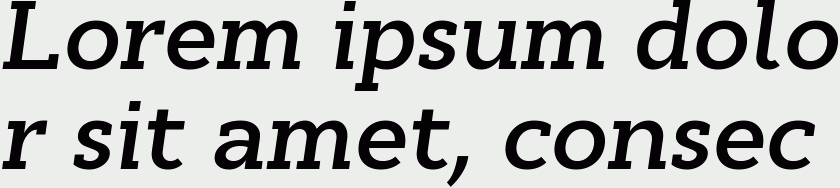 Cyntho Slab Pro SemiBold Italic