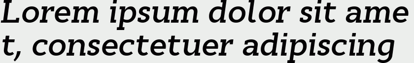 Cyntho Slab Pro SemiBold Italic