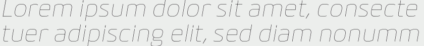 Bitner UltraLight Italic