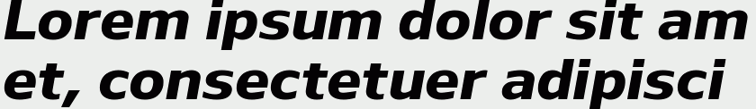 Nauman ExtraBold Italic