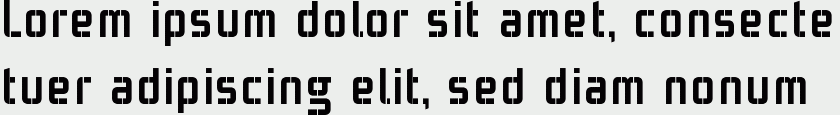 Superbix Rounded Bold Stencil