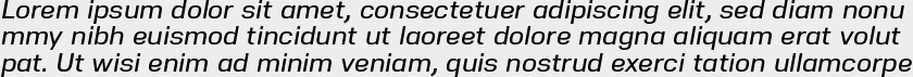 Nuber DemiBold Italic