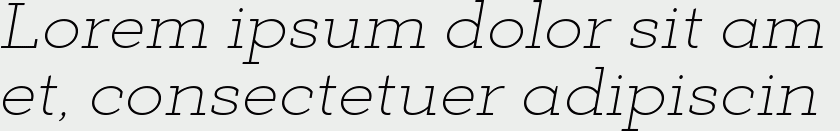 Deposit Pro ExtraLight Italic