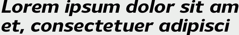 Uniman ExtraBold Italic