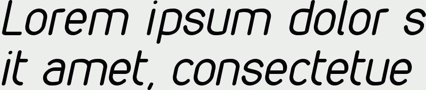 VDS Compensated Light Italic