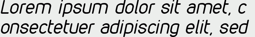 VDS Compensated Light Italic