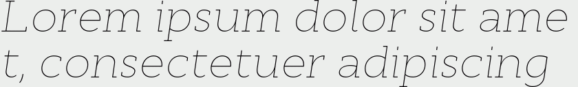 Cyntho Slab Pro Thin Italic