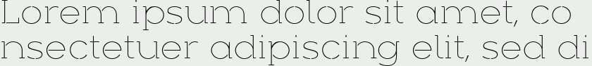 Arkibal Serif Stencil Thin