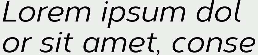 Corbert Medium Italic