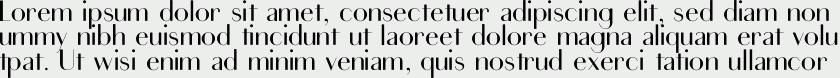 Sans Serif Didot