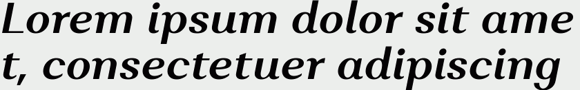 Alethia Pro SemiBold Italic