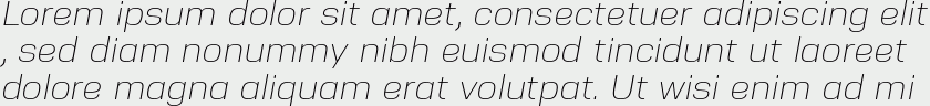 Nuber Light Italic