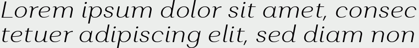 Alethia Pro ExtraLight Italic