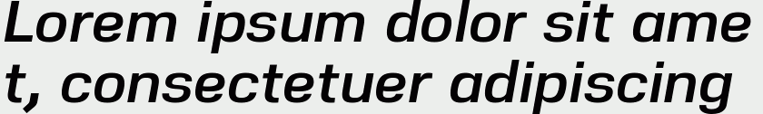 Nuber Bold Italic