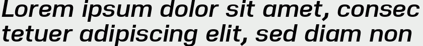 Nuber Bold Italic