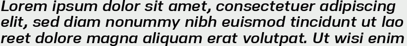 Nuber Bold Italic