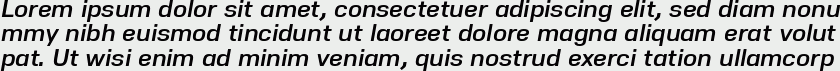 Nuber Bold Italic