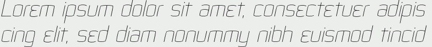 Quam thin italic