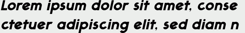 Ealing black italic