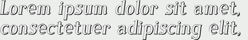 Sonten Outline-Italic