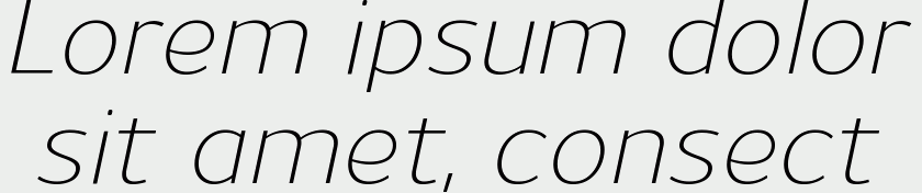 Uniman Light Italic