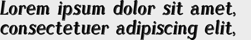 Sonten-3D Italic